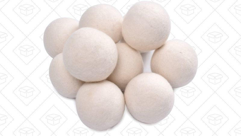 10 Bolas para la secadora, $12 con código QQQAAA11